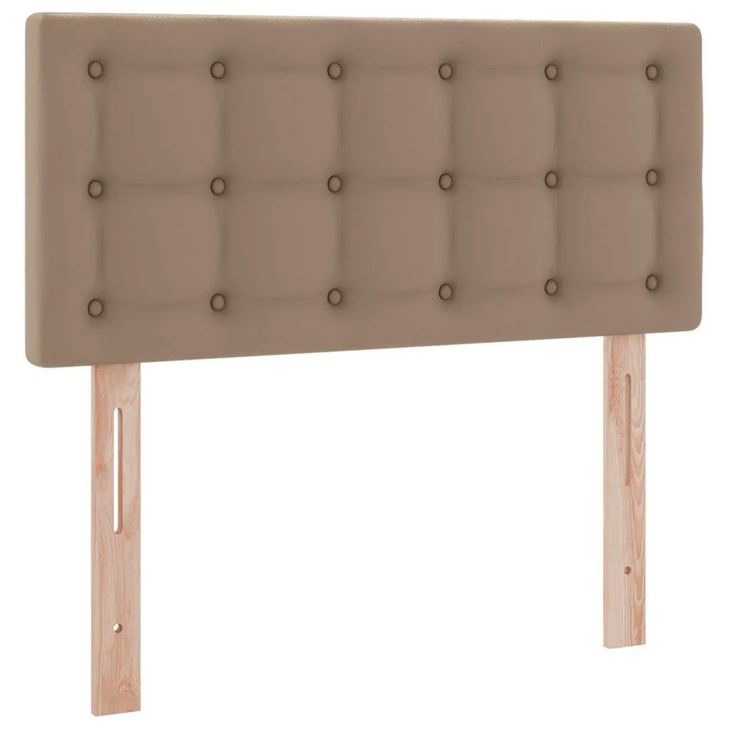 Aufbewahrungsbett mit Matratze 90 x 200 cm Cappuccino