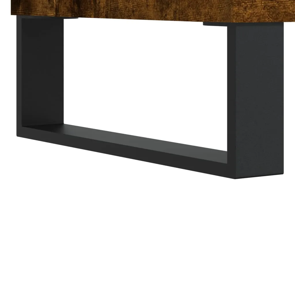 Moderner Couchtisch 102 x 44,5 x 50 cm in Räuchereiche