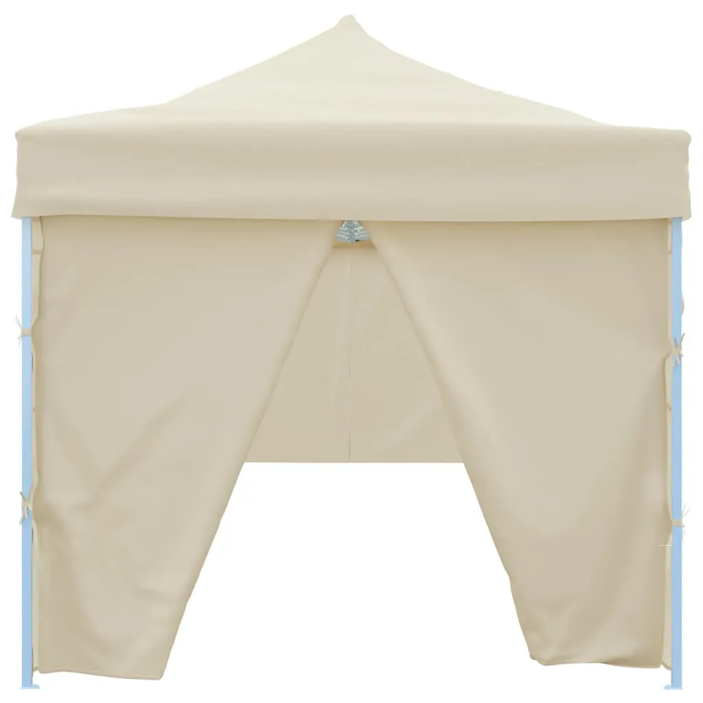 Faltbares Partyzelt 870x291x315 cm Creme mit UV- und wasserbeständigem Dach
