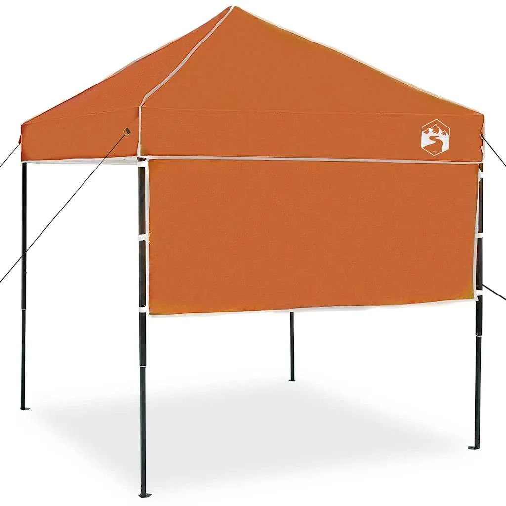 Pop-up Himmelzelt 194 x 194 x 251 cm in Orange für den Außenbereich