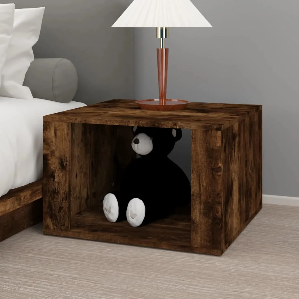 Nachttisch Räuchereiche 57x55x36 cm Holzwerkstoff
