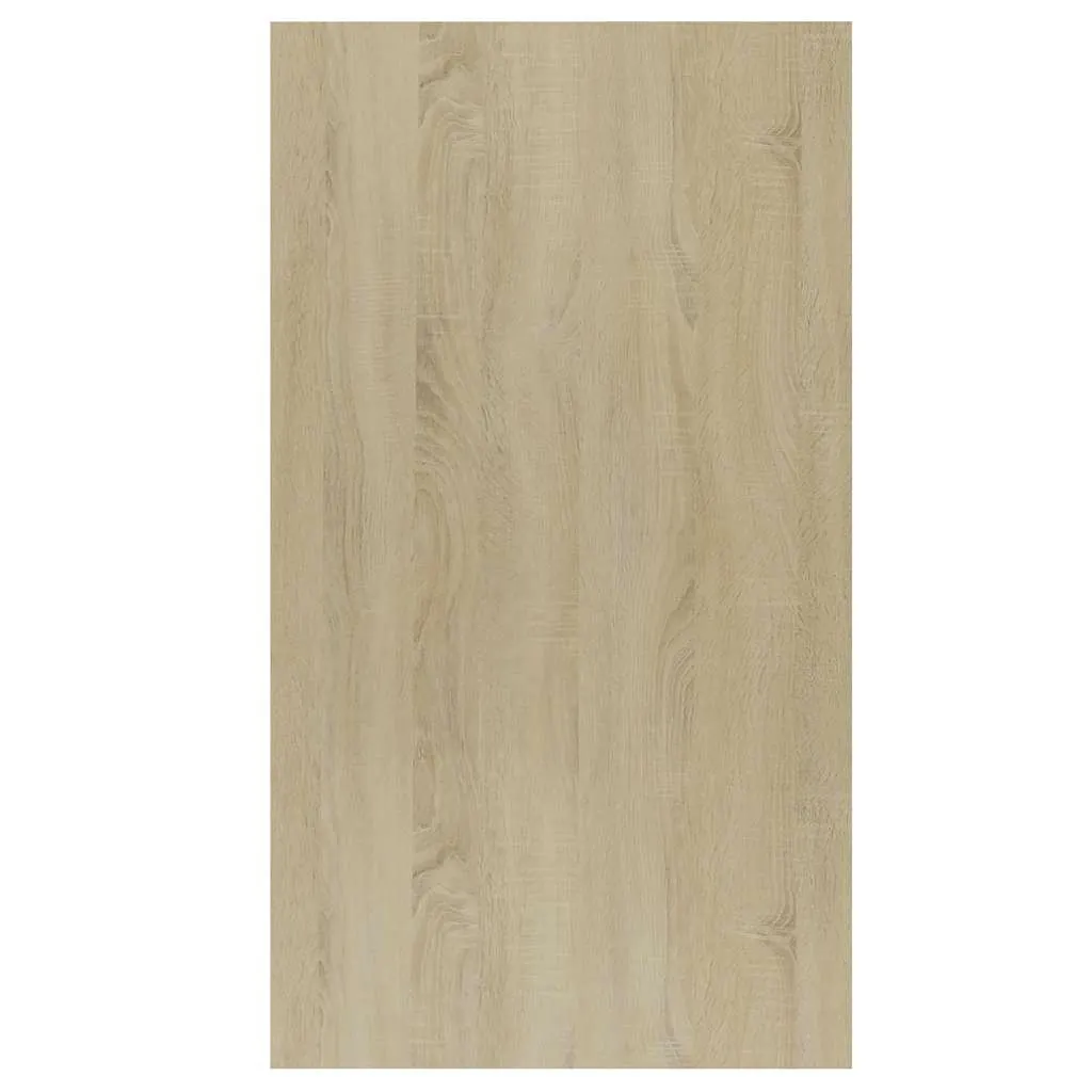 Bücherregal Sonoma-Eiche 50 x 25 x 80 cm aus Holzwerkstoff
