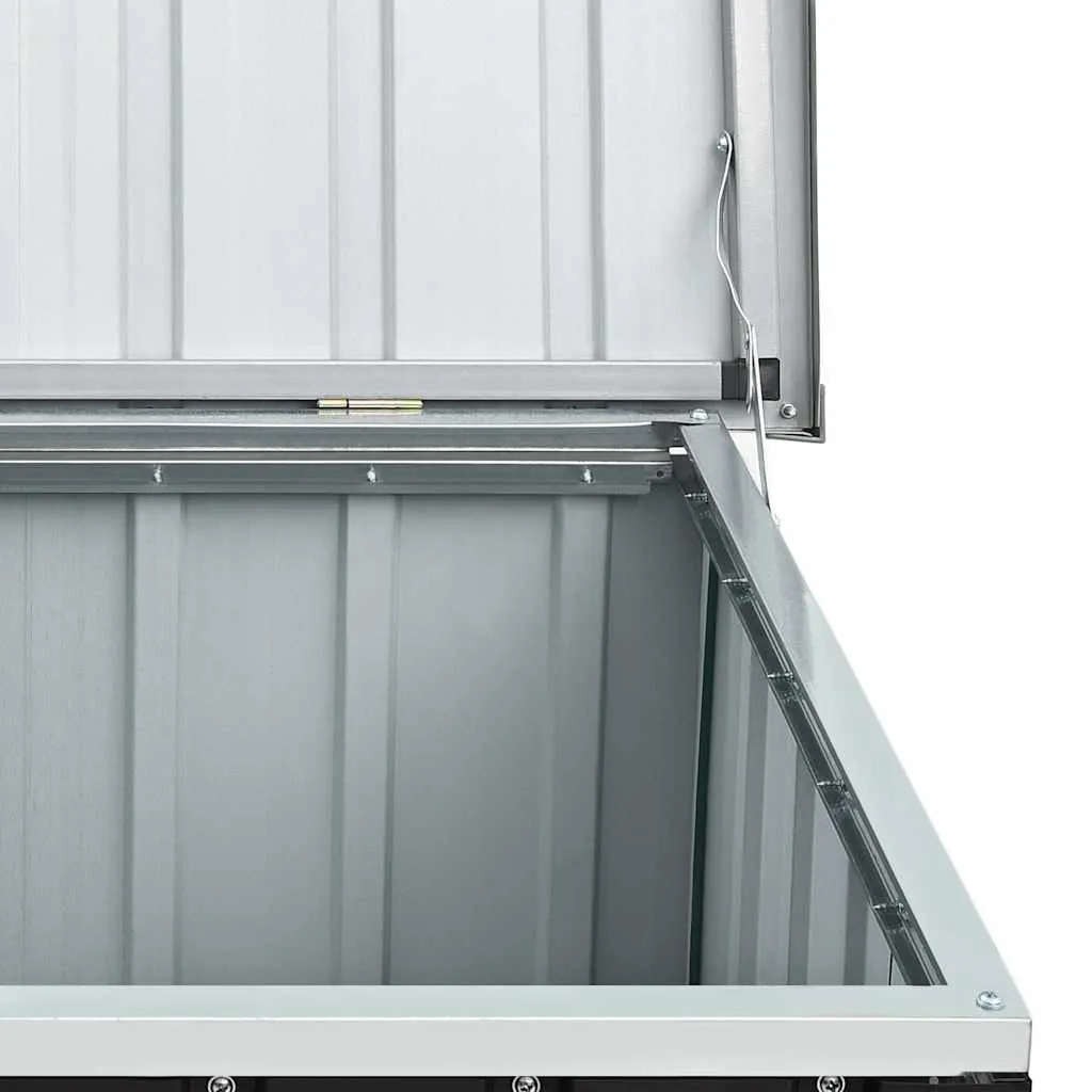 Aufbewahrungsbox Anthrazit 109x67x65 cm aus verzinktem Stahl