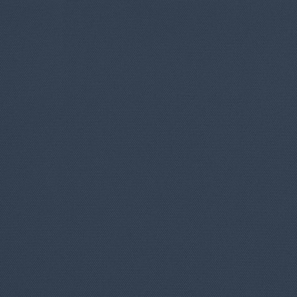 Hängesonnenschirm blau 3,5 m Durchmesser, Polyester, freitragend