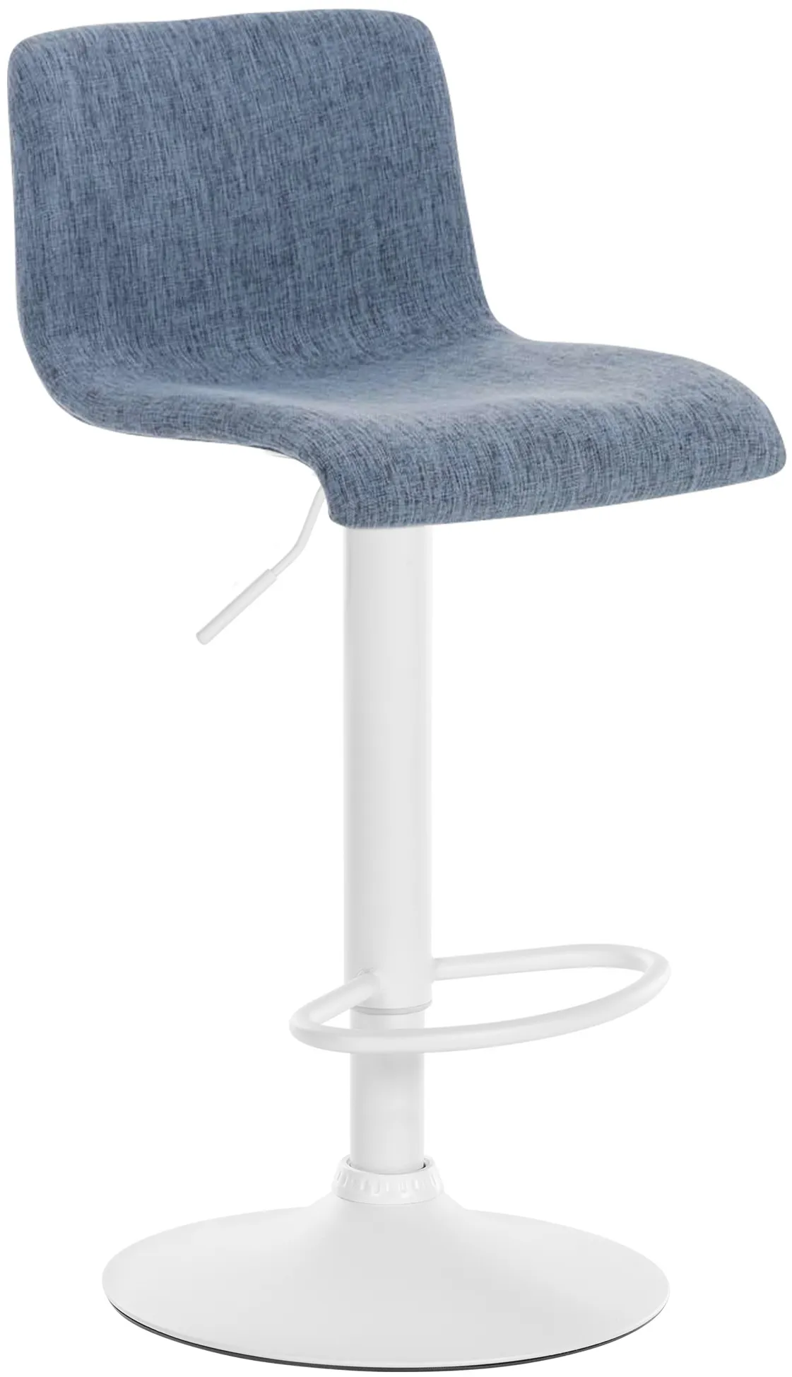 Barhocker Hover 84-104x39x36 cm Blau