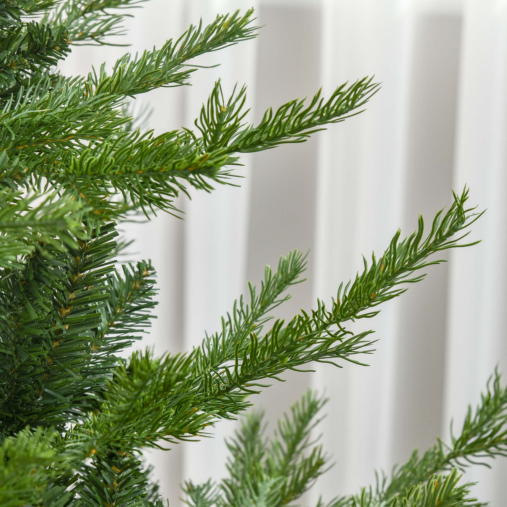 Kunsttanne Weihnachtsbaum realistisch Kunststoff Grün 180 cm