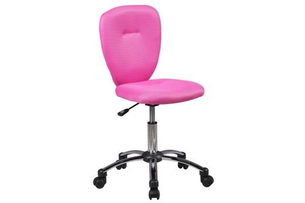 tinkaro Kinder-Drehstuhl FAMKE Polypropylen Schreibtischstuhl Pink