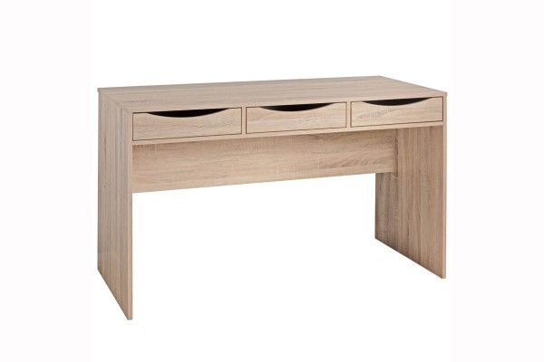 tinkaro Schreibtisch rechteckig RENO Holz Büro-Tisch Sonoma Eiche