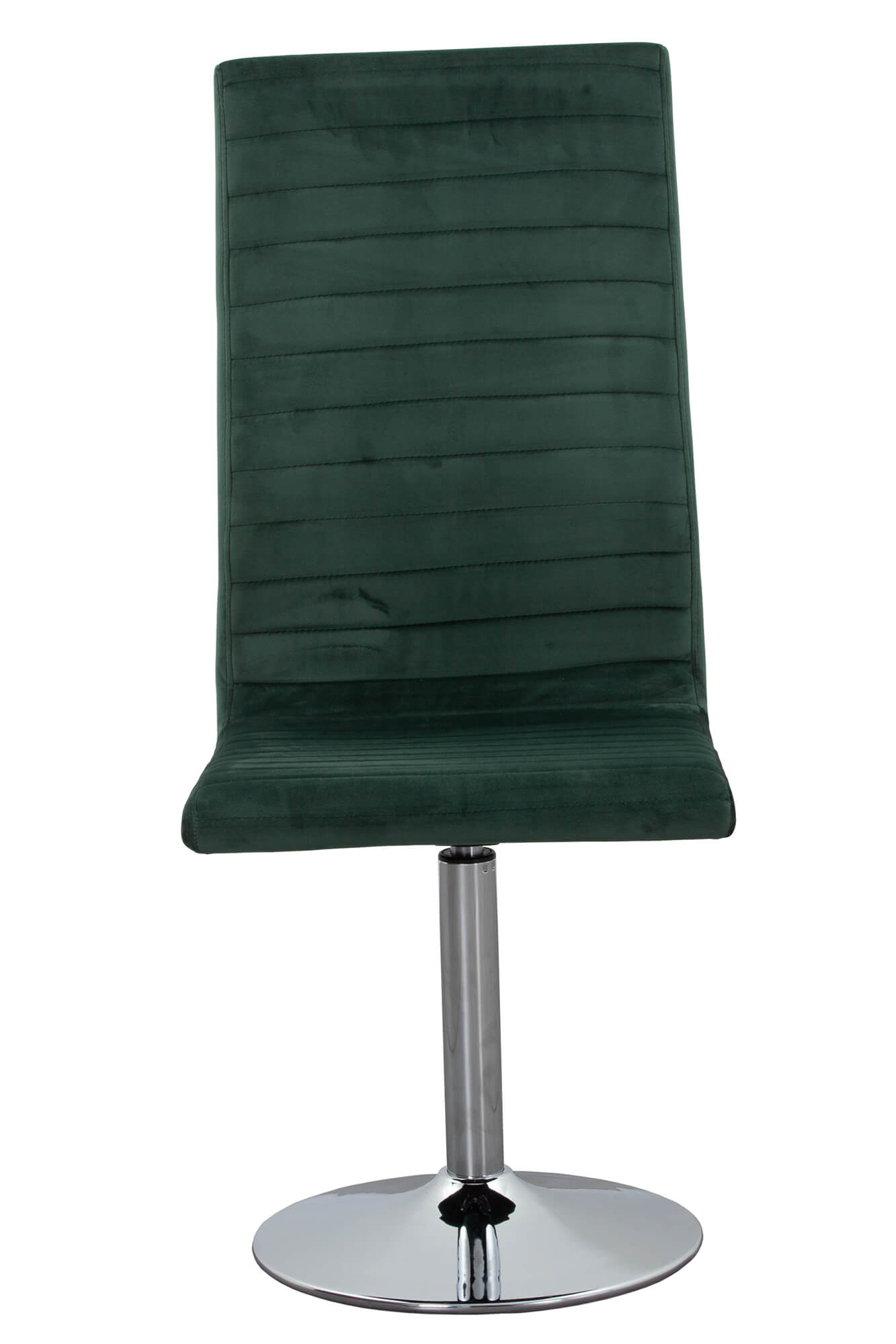 Esszimmerstuhl Samt 4er Set grün 100% Polyester, 360° drehbar