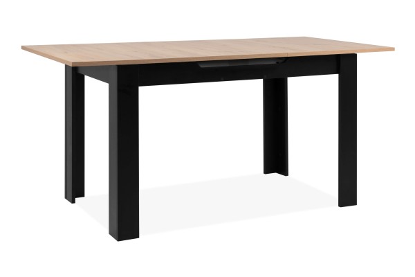 finori Auszugstisch Birmingham 125 - 165 cm Artisan Oak / schwarz