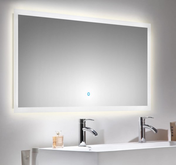 Posseik LED Spiegel 140x60 cm mit Touch Bedienung