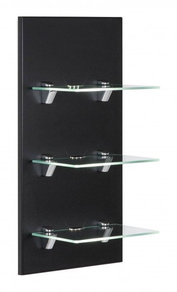 Posseik LED-Panel VIVA mit 3 Glasablagen schwarz