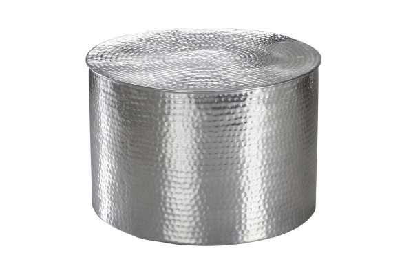tinkaro Couchtisch orientalisch MANI Beistelltisch Aluminium Sofatisch rund
